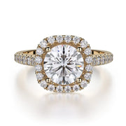 MICHAEL M Engagement Rings 18K Yellow Gold Europa R539-1.5 R539-1.5YG