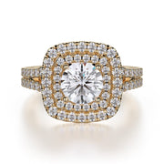 MICHAEL M Engagement Rings 18K Yellow Gold Europa R661-1 R661-1YG