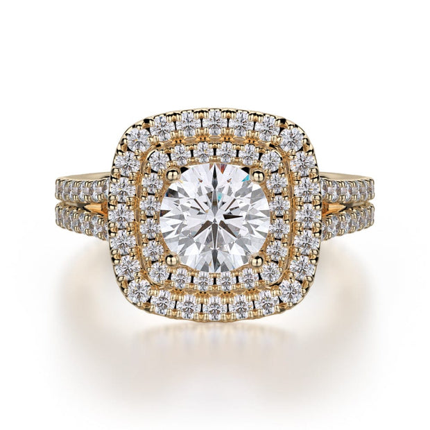 MICHAEL M Engagement Rings 18K Yellow Gold Europa R661-1 R661-1YG