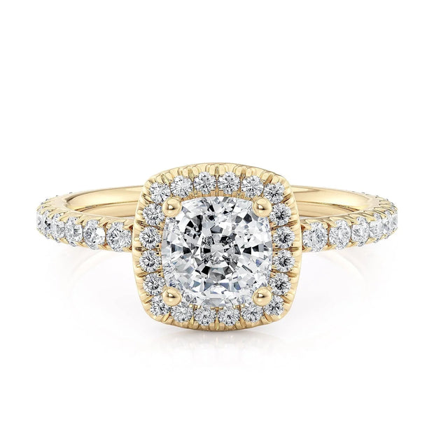 MICHAEL M Engagement Rings 18K Yellow Gold Europa R777-1