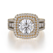 MICHAEL M Engagement Rings 18K Yellow Gold Loud R720-2 R720-2YG