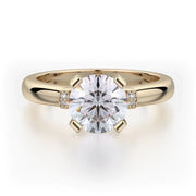 MICHAEL M Engagement Rings 18K Yellow Gold Love R516-1 R516-1YG