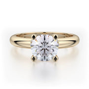 MICHAEL M Engagement Rings 18K Yellow Gold Love R517-1 R517-1YG