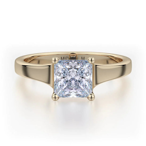 MICHAEL M Engagement Rings 18K Yellow Gold Love R522-1 R522-1YG