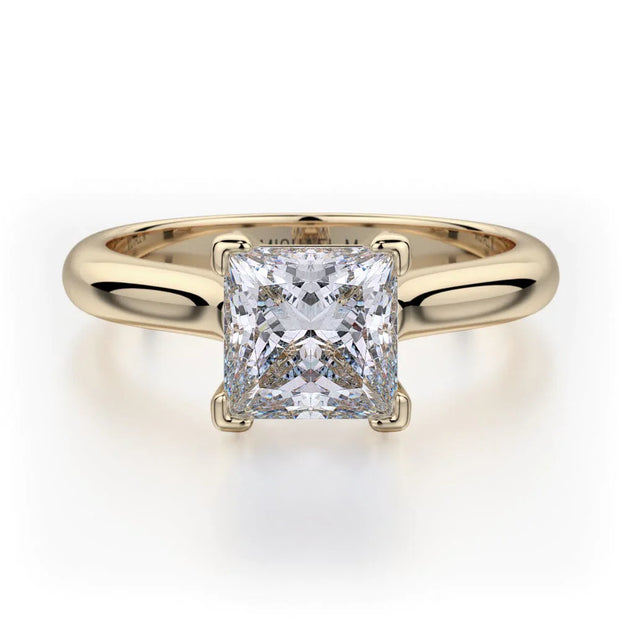 MICHAEL M Engagement Rings 18K Yellow Gold Love R523-1 R523-1YG