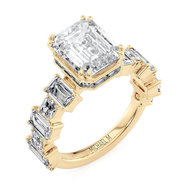 MICHAEL M Engagement Rings 18K Yellow Gold Montage R824-3