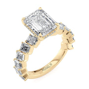 MICHAEL M Engagement Rings 18K Yellow Gold Montage R825-3