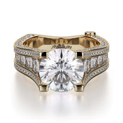 MICHAEL M Engagement Rings 18K Yellow Gold Strada R302-2 R302-2YG