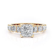 MICHAEL M Engagement Rings 18K Yellow Gold Strada R530-1