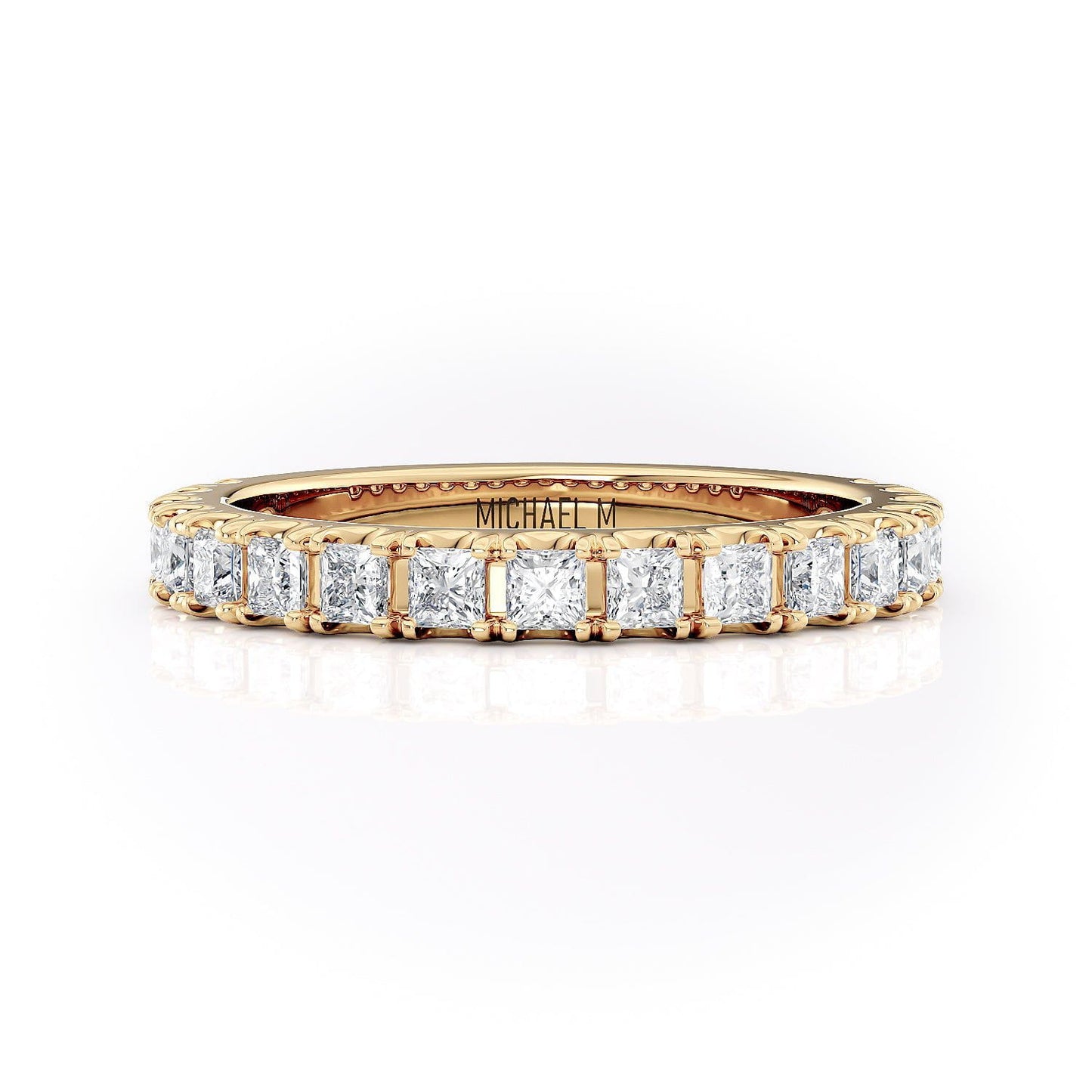 MICHAEL M Engagement Rings 18K Yellow Gold Wedding Band R530B