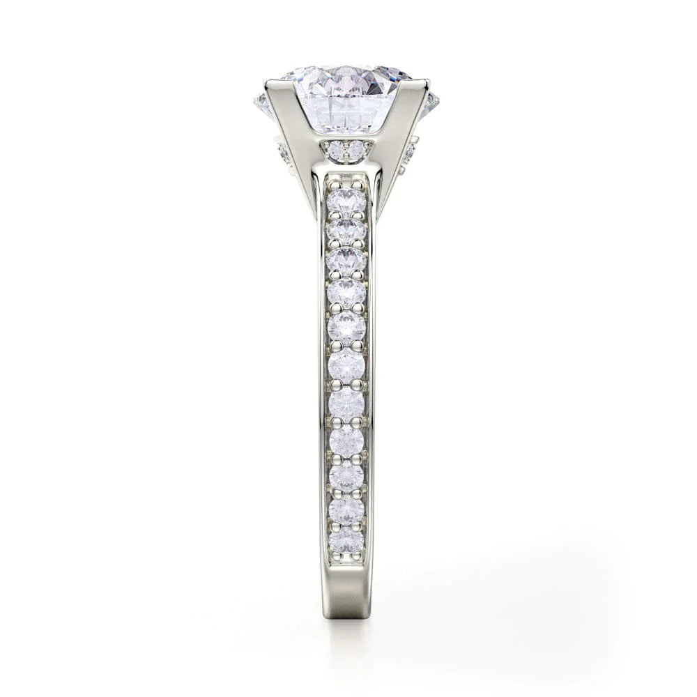 MICHAEL M Engagement Rings Crown R701-2