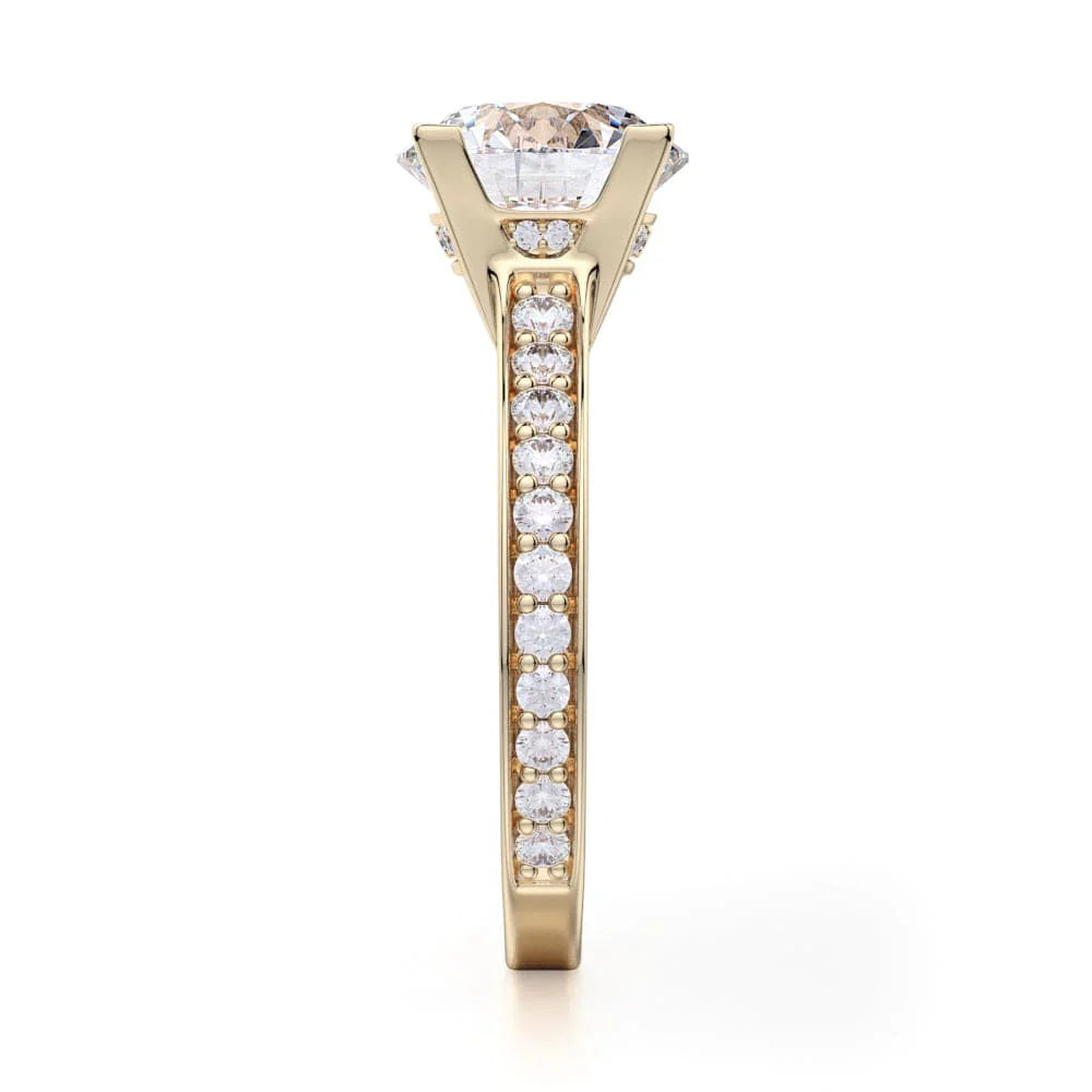 MICHAEL M Engagement Rings Crown R701-2