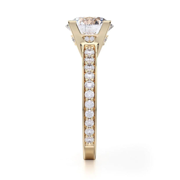 MICHAEL M Engagement Rings Crown R701-2