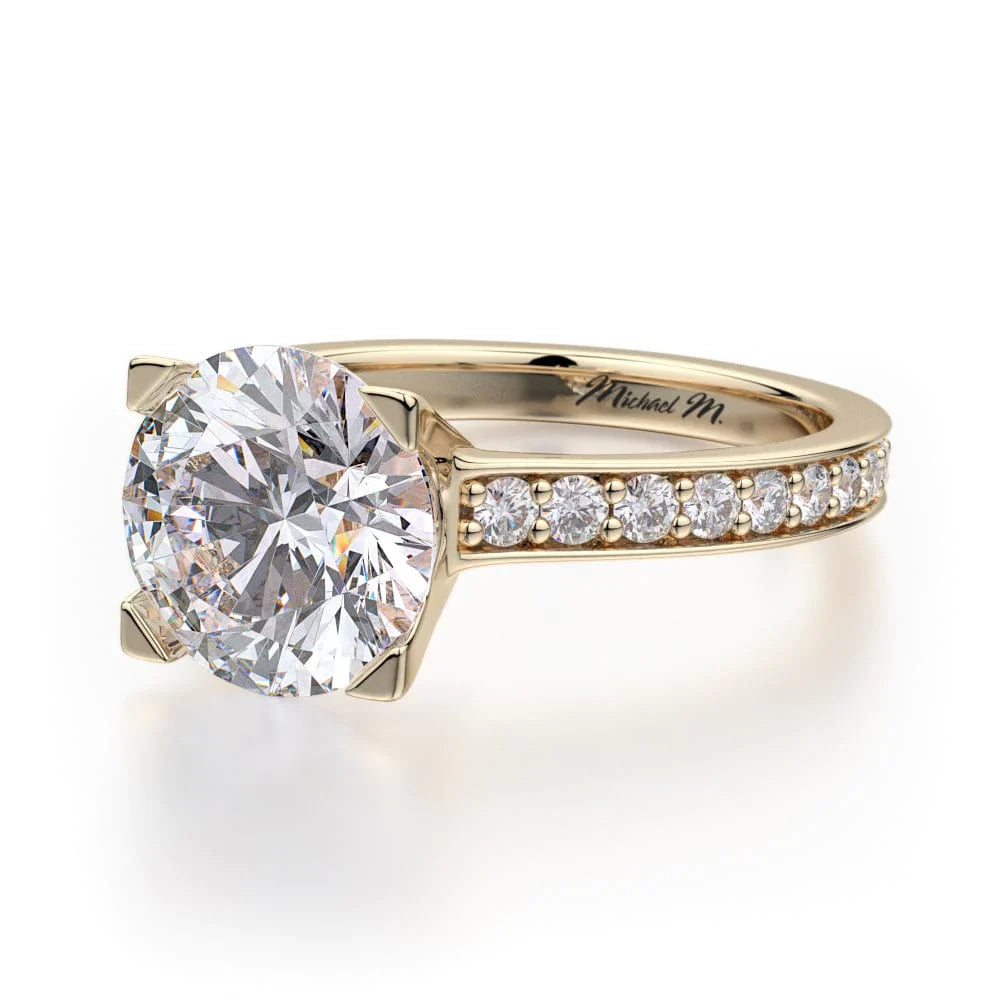 MICHAEL M Engagement Rings Crown R701-2