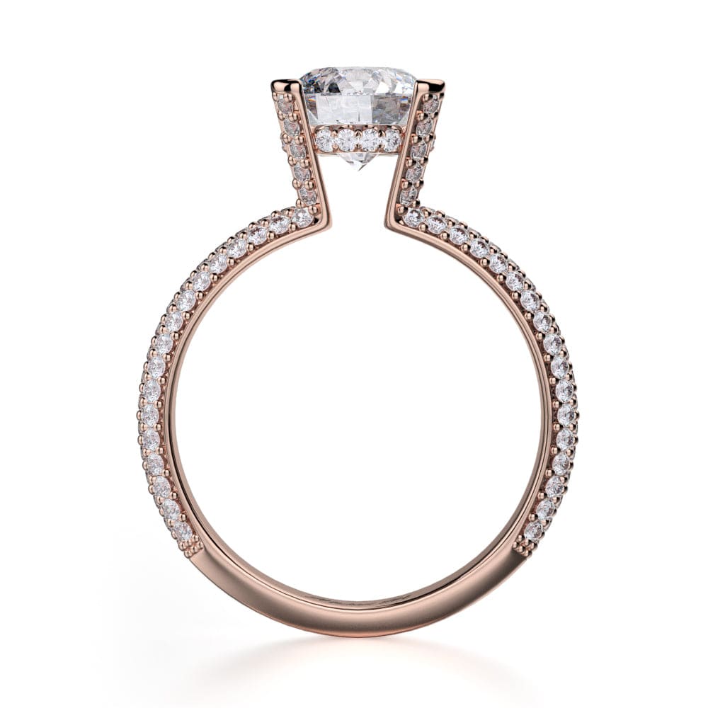 MICHAEL M Engagement Rings Crown R702-2