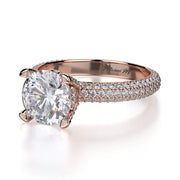MICHAEL M Engagement Rings Crown R702-2