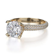 MICHAEL M Engagement Rings Crown R702-2
