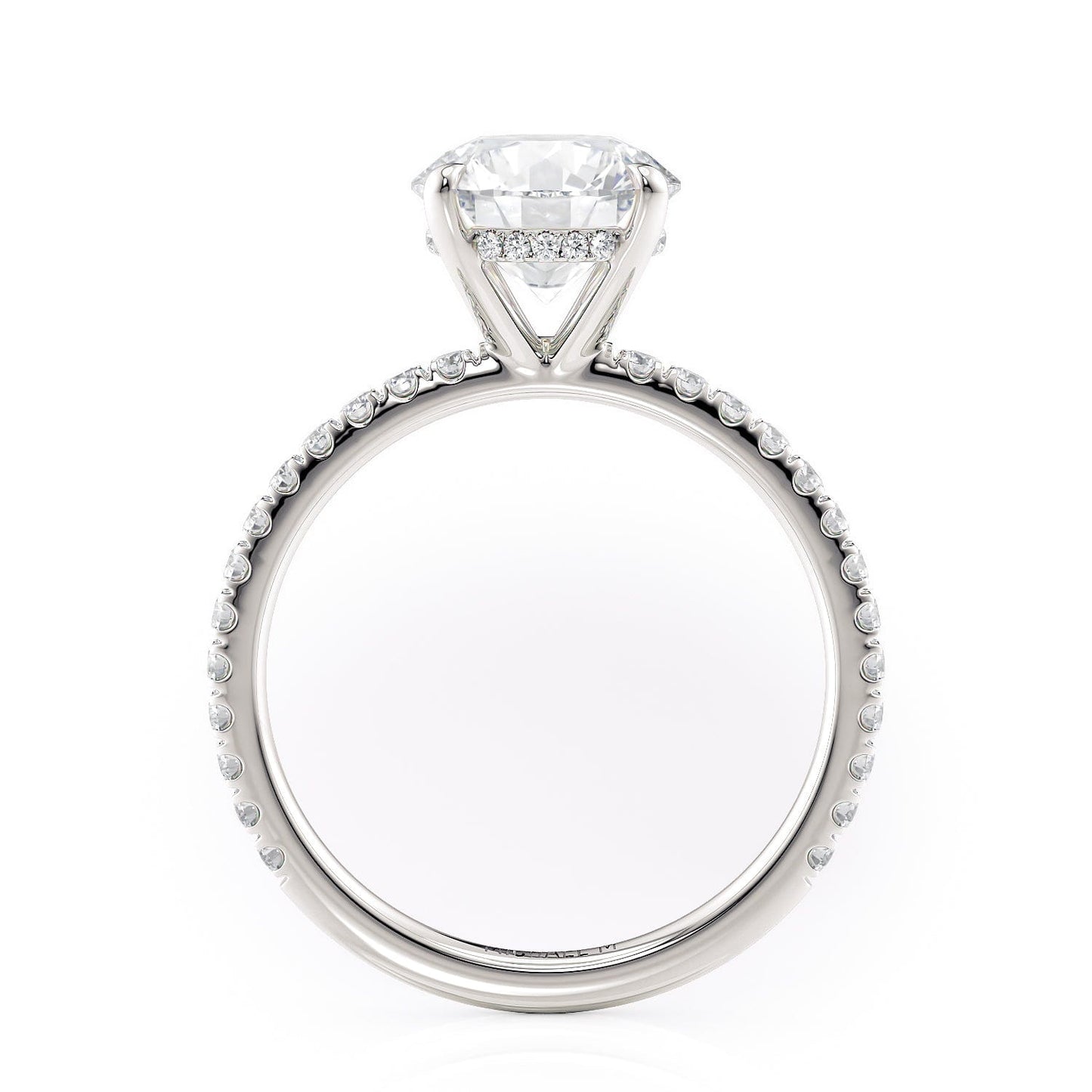 MICHAEL M Engagement Rings Crown R706-1.5 Round