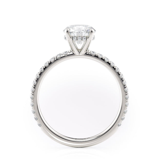 MICHAEL M Engagement Rings Crown R706-1 Round