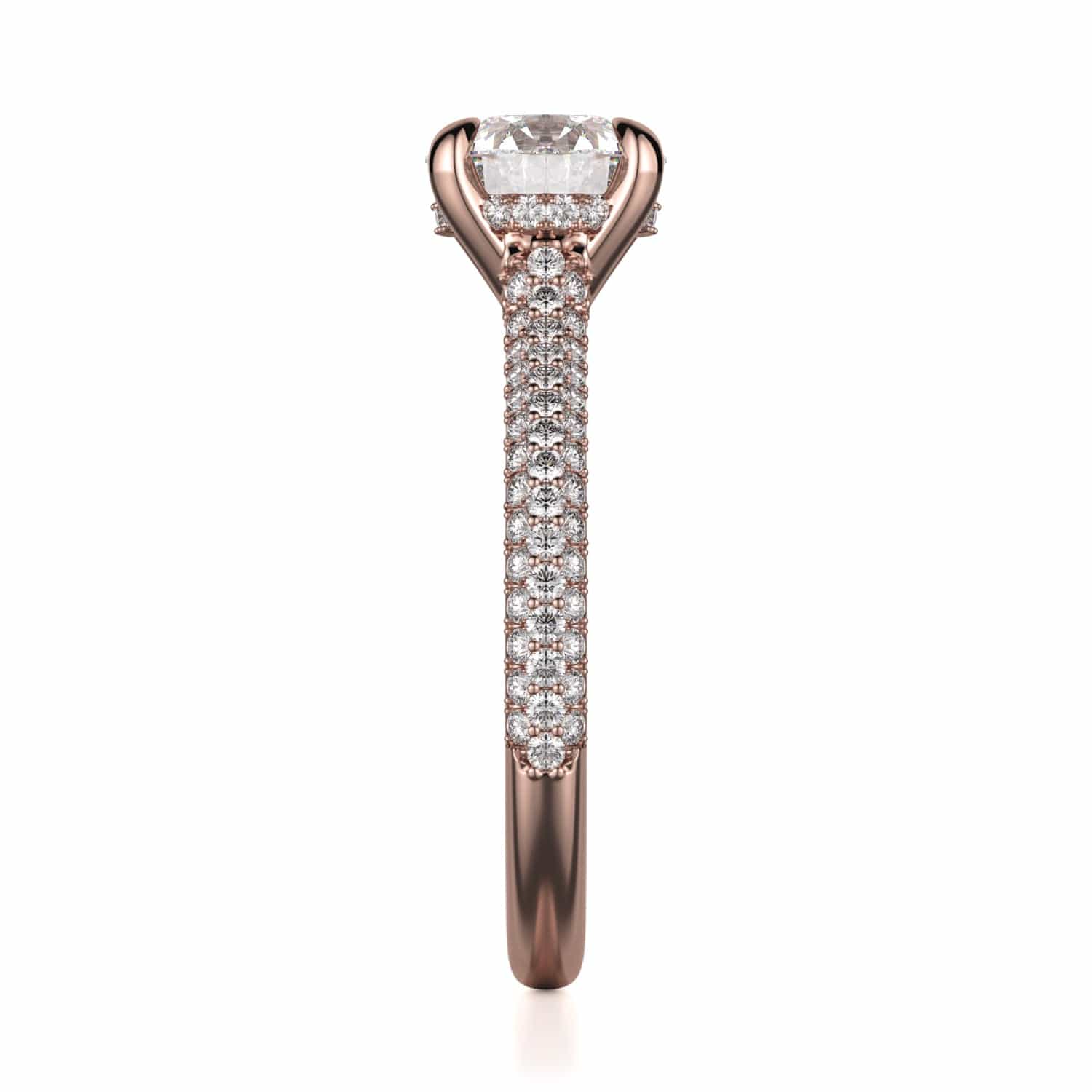 MICHAEL M Engagement Rings Crown R707-2