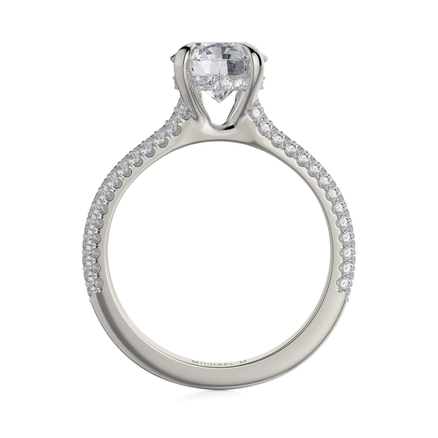 MICHAEL M Engagement Rings Crown R707-2