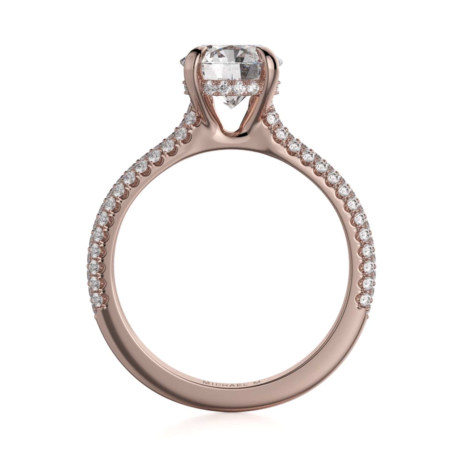 MICHAEL M Engagement Rings Crown R707-2
