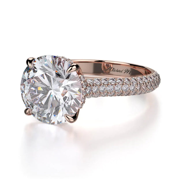MICHAEL M Engagement Rings Crown R707-3