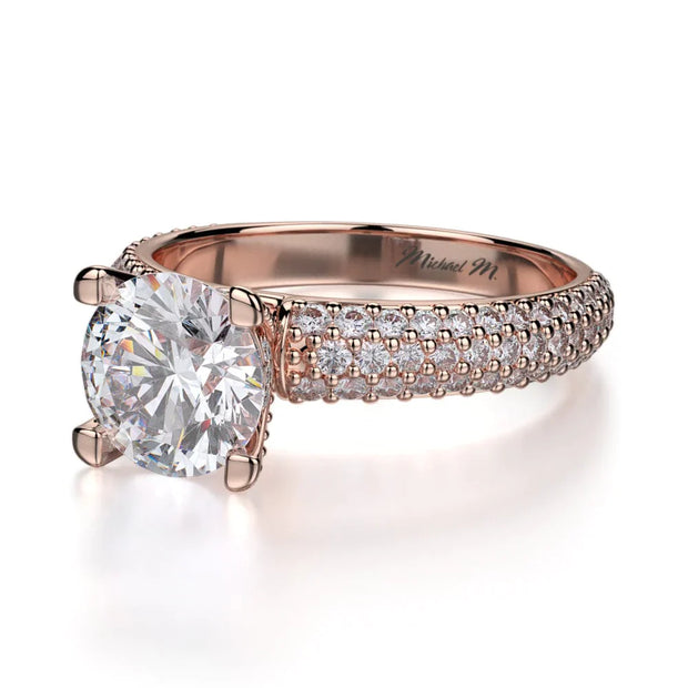 MICHAEL M Engagement Rings Crown R710-1.5