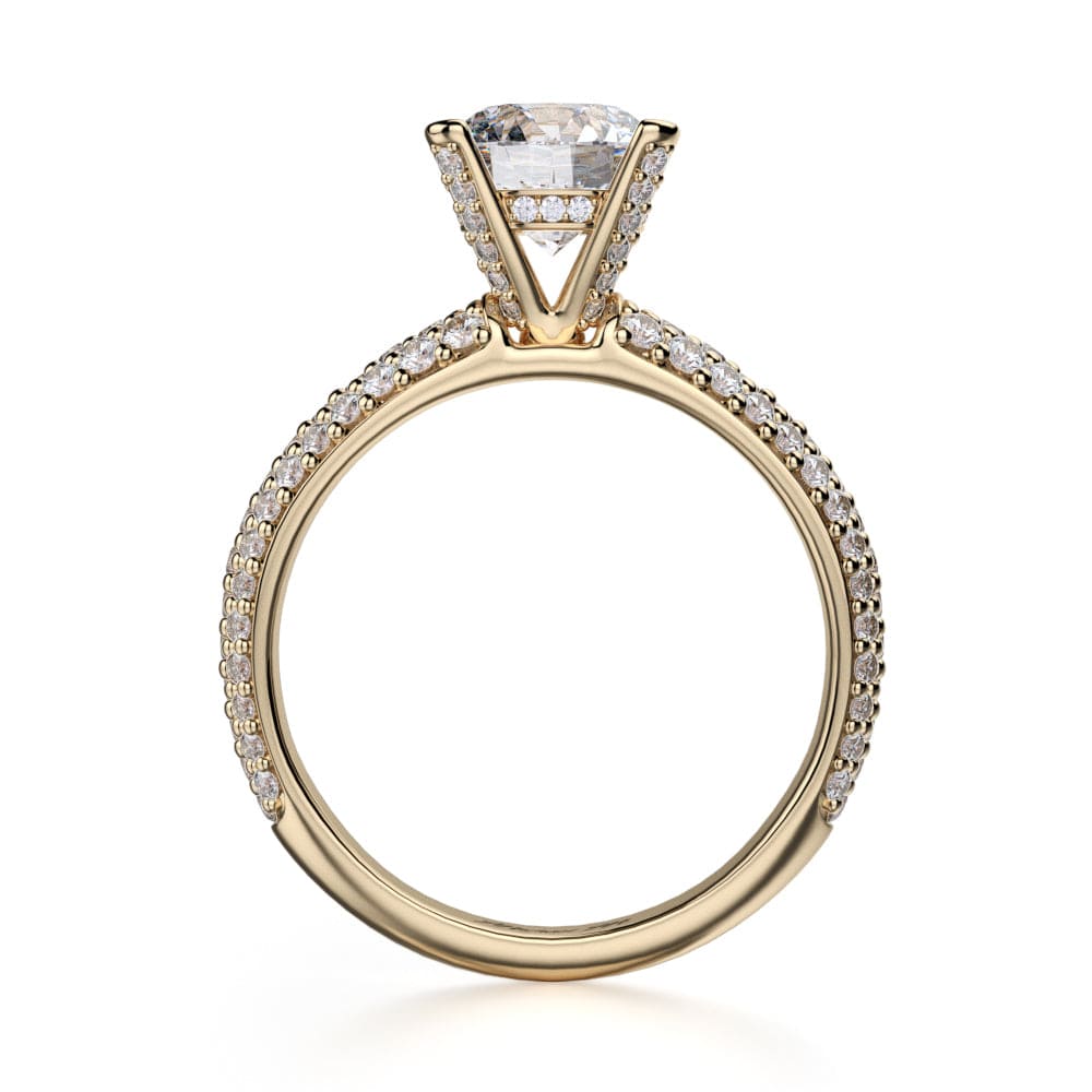 MICHAEL M Engagement Rings Crown R710-1.5