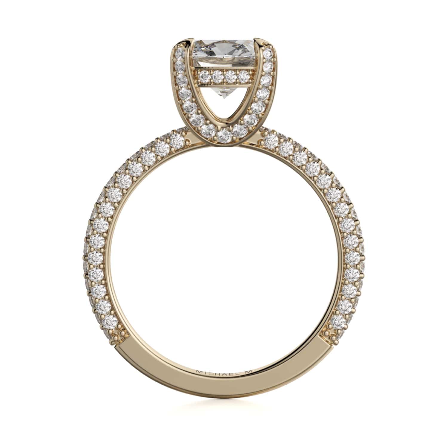 MICHAEL M Engagement Rings Crown R711-2