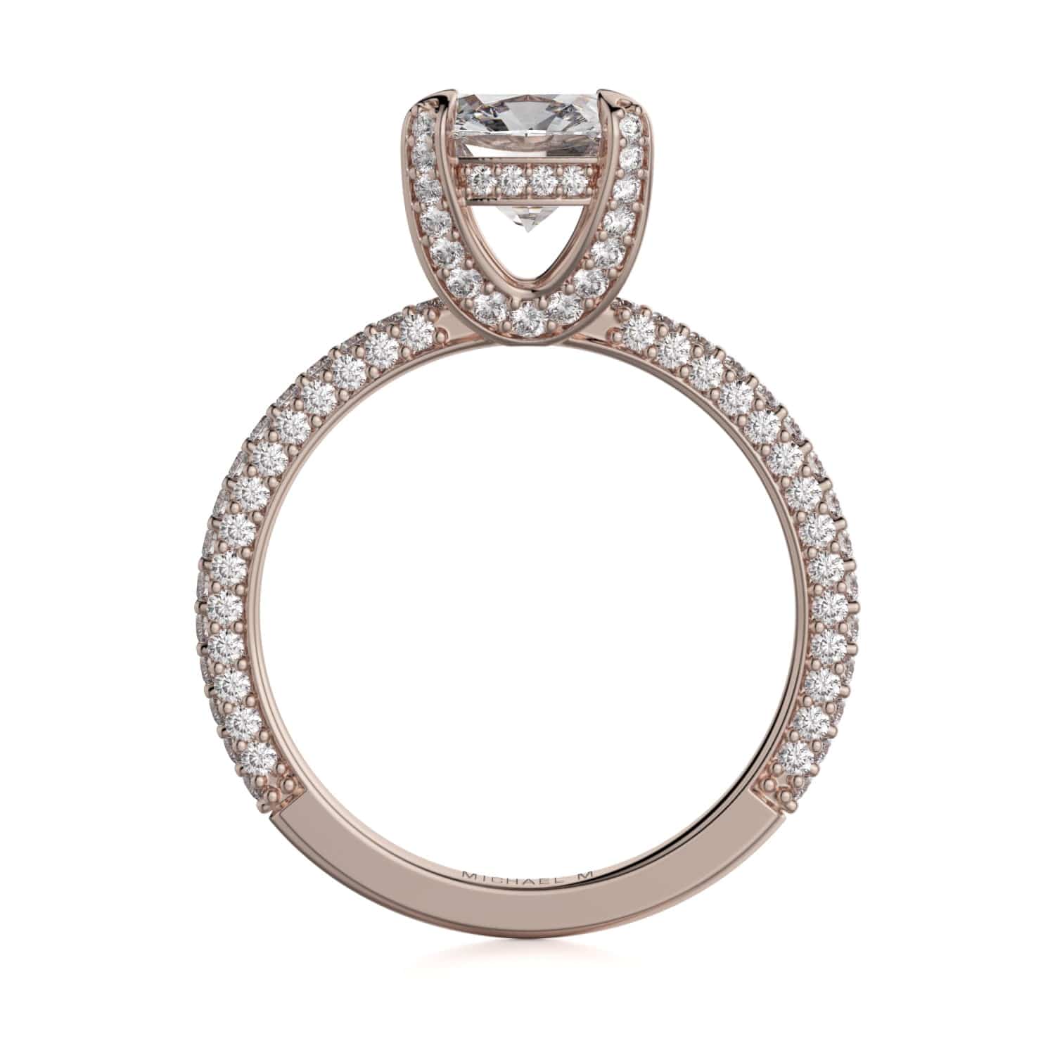 MICHAEL M Engagement Rings Crown R711-2