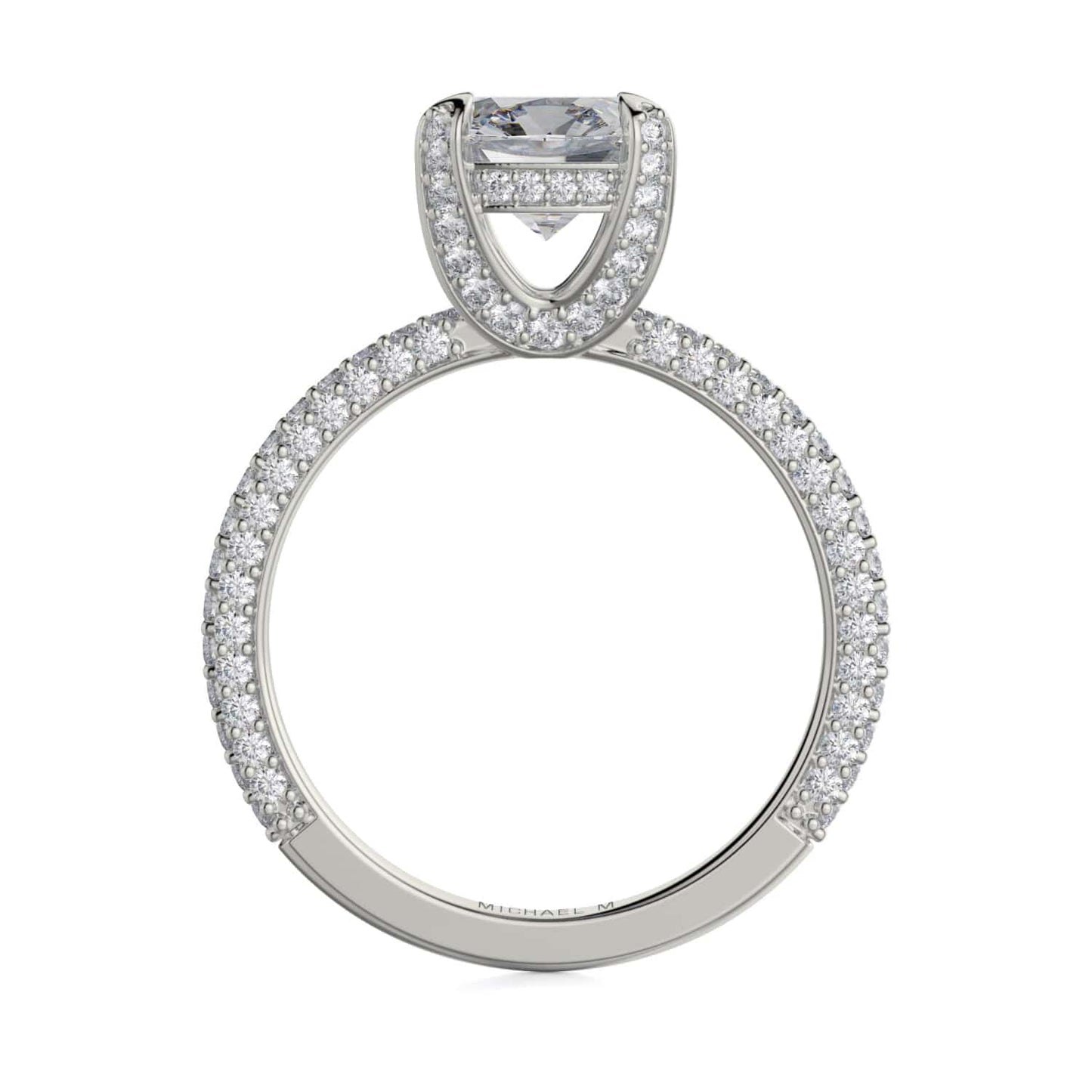 MICHAEL M Engagement Rings Crown R711-2