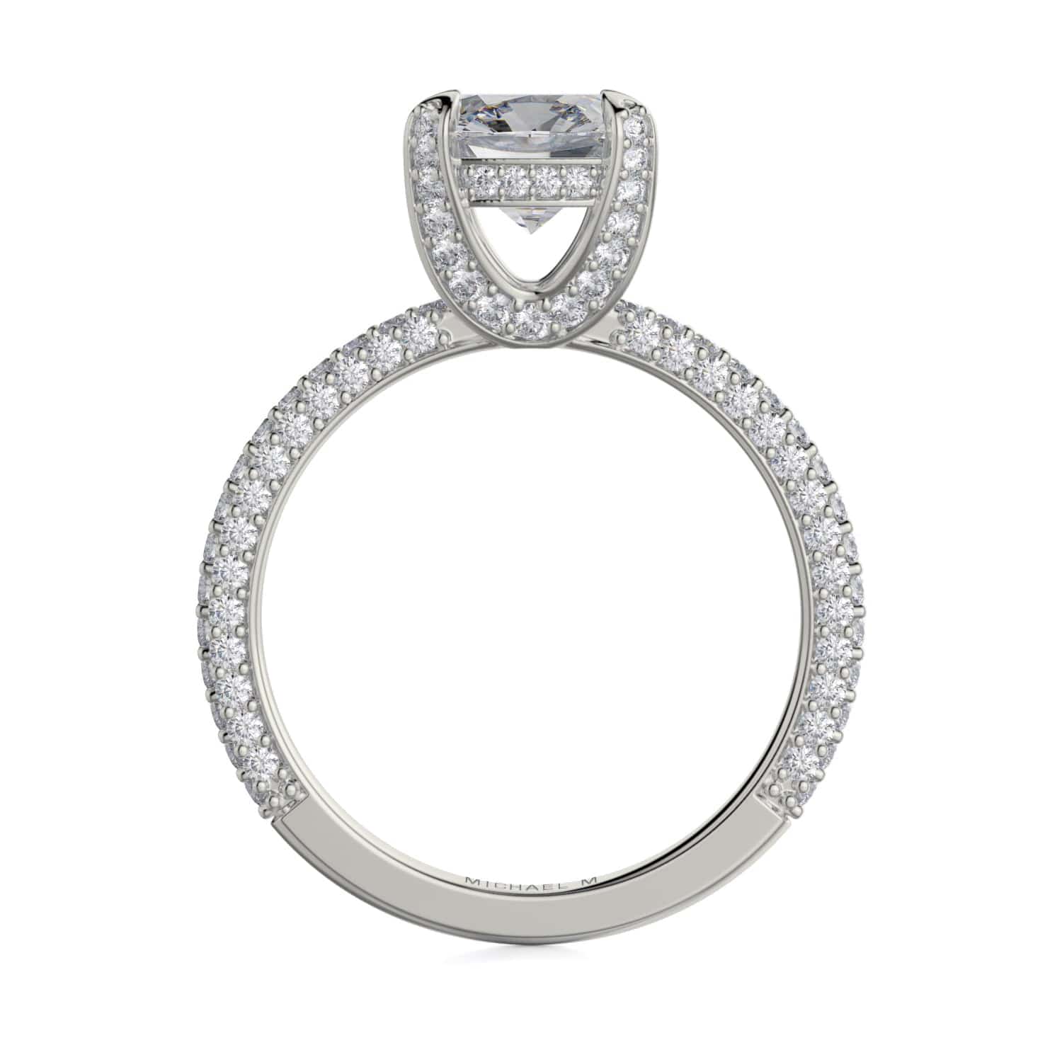 MICHAEL M Engagement Rings Crown R711-2