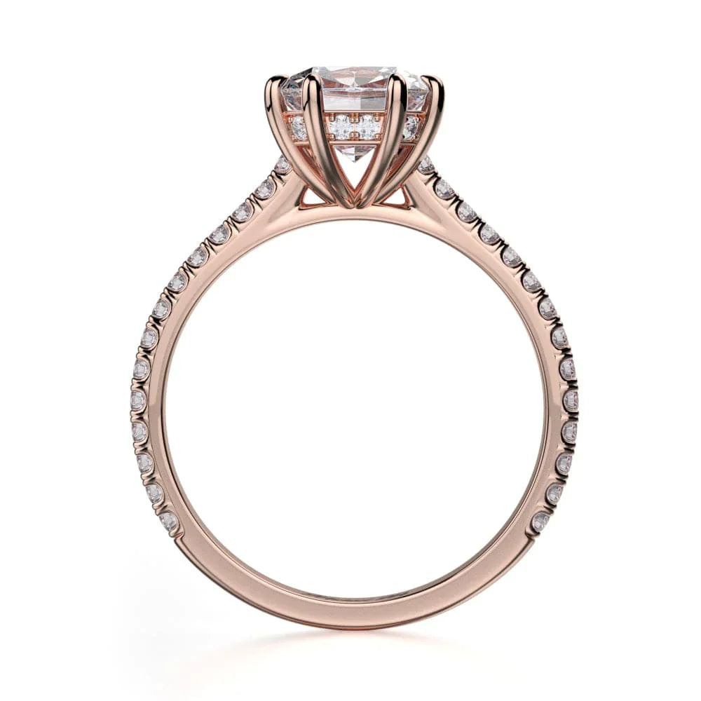 MICHAEL M Engagement Rings Crown R712-1.5