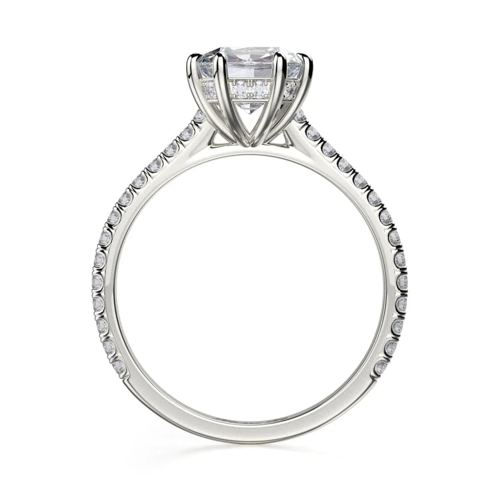 MICHAEL M Engagement Rings Crown R712-1.5