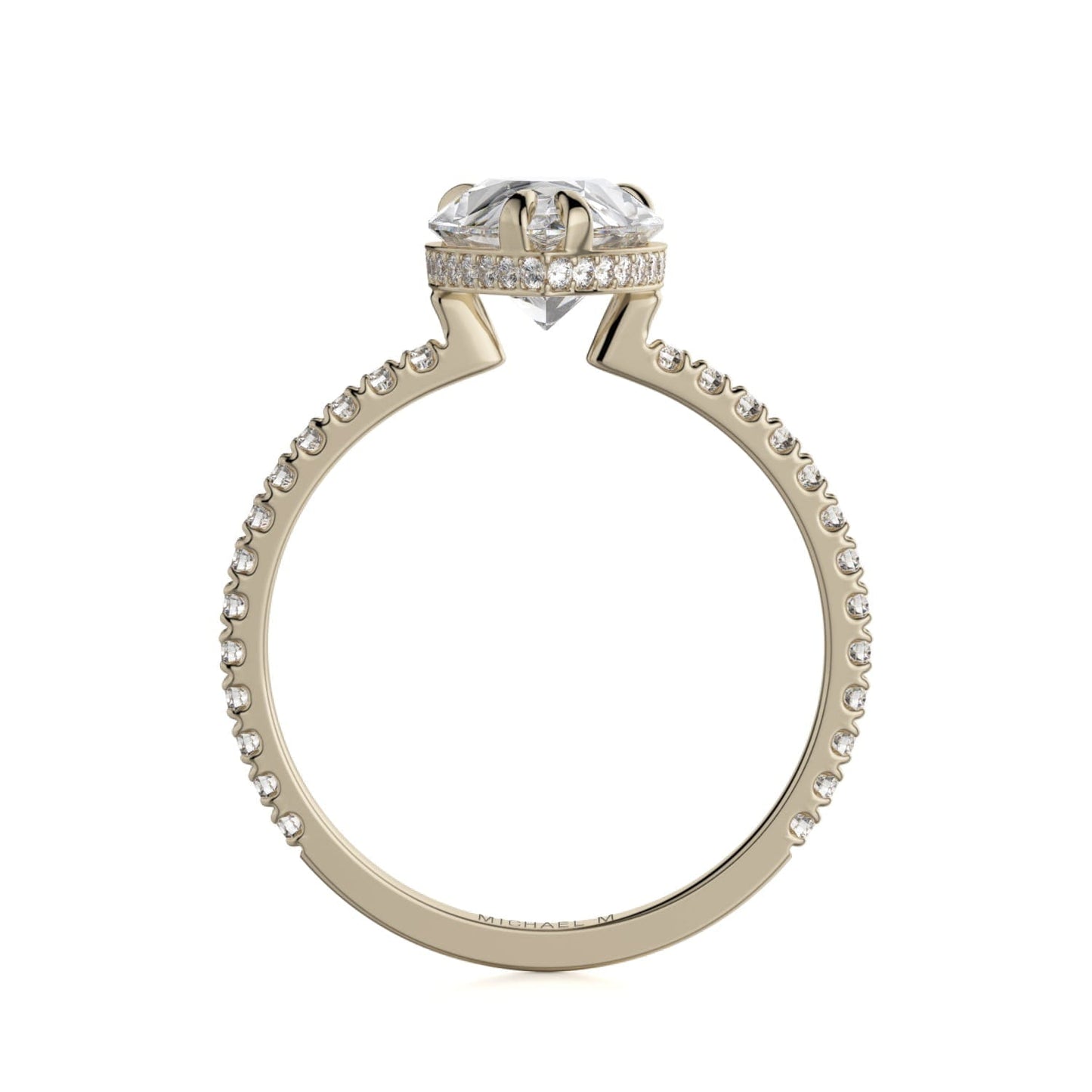 MICHAEL M Engagement Rings Crown R715-2PR