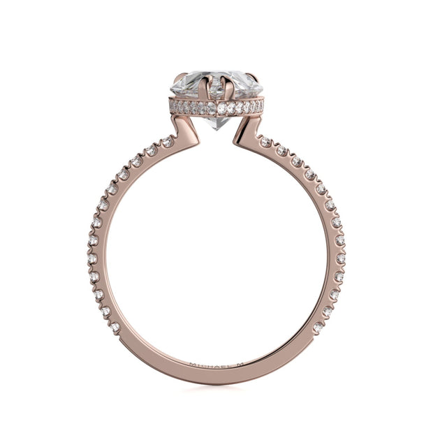 MICHAEL M Engagement Rings Crown R715-2PR