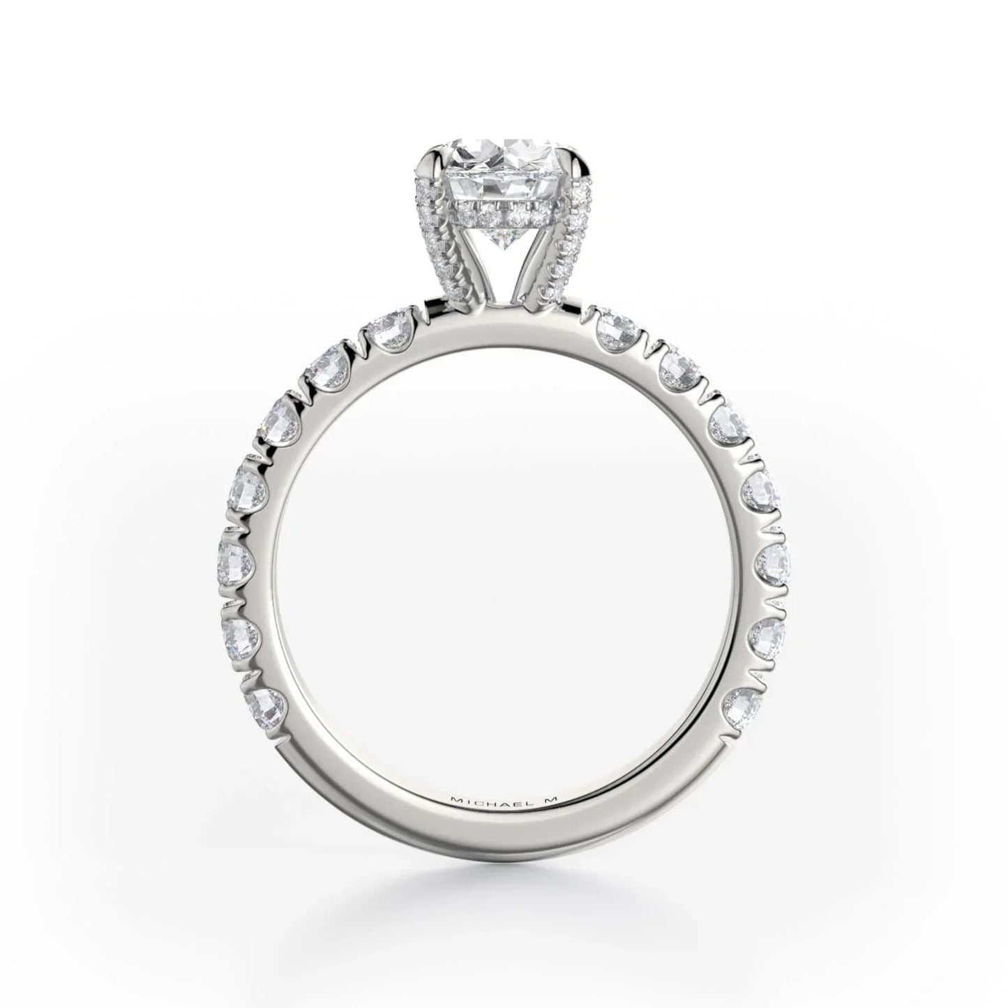 MICHAEL M Engagement Rings Crown R731-2