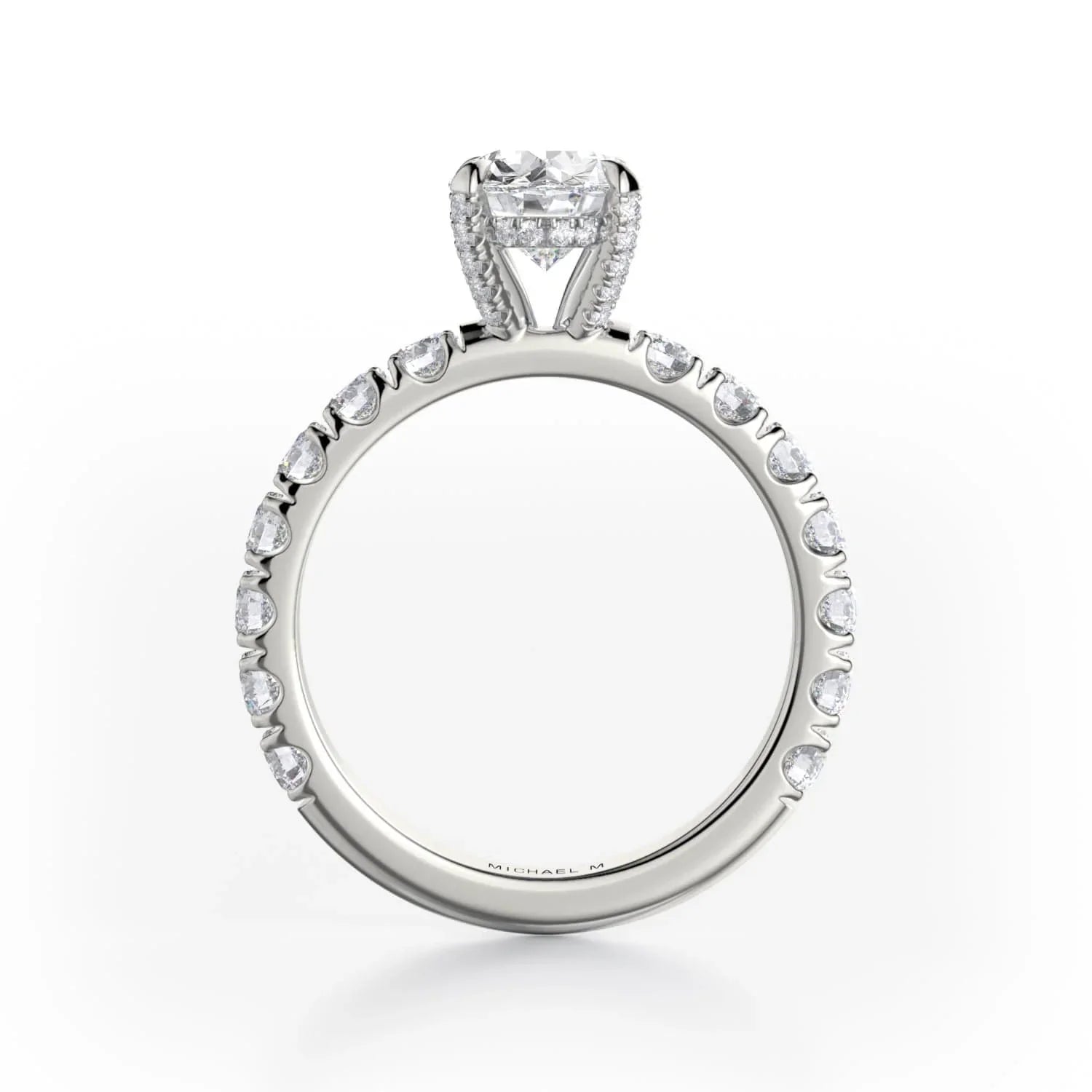 MICHAEL M Engagement Rings Crown R731-2