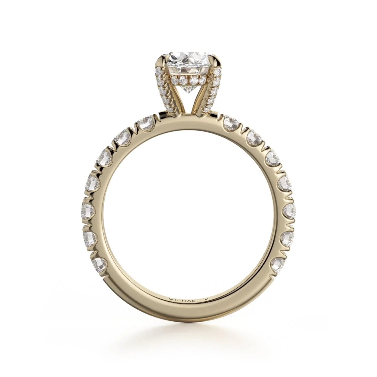 MICHAEL M Engagement Rings Crown R731-2
