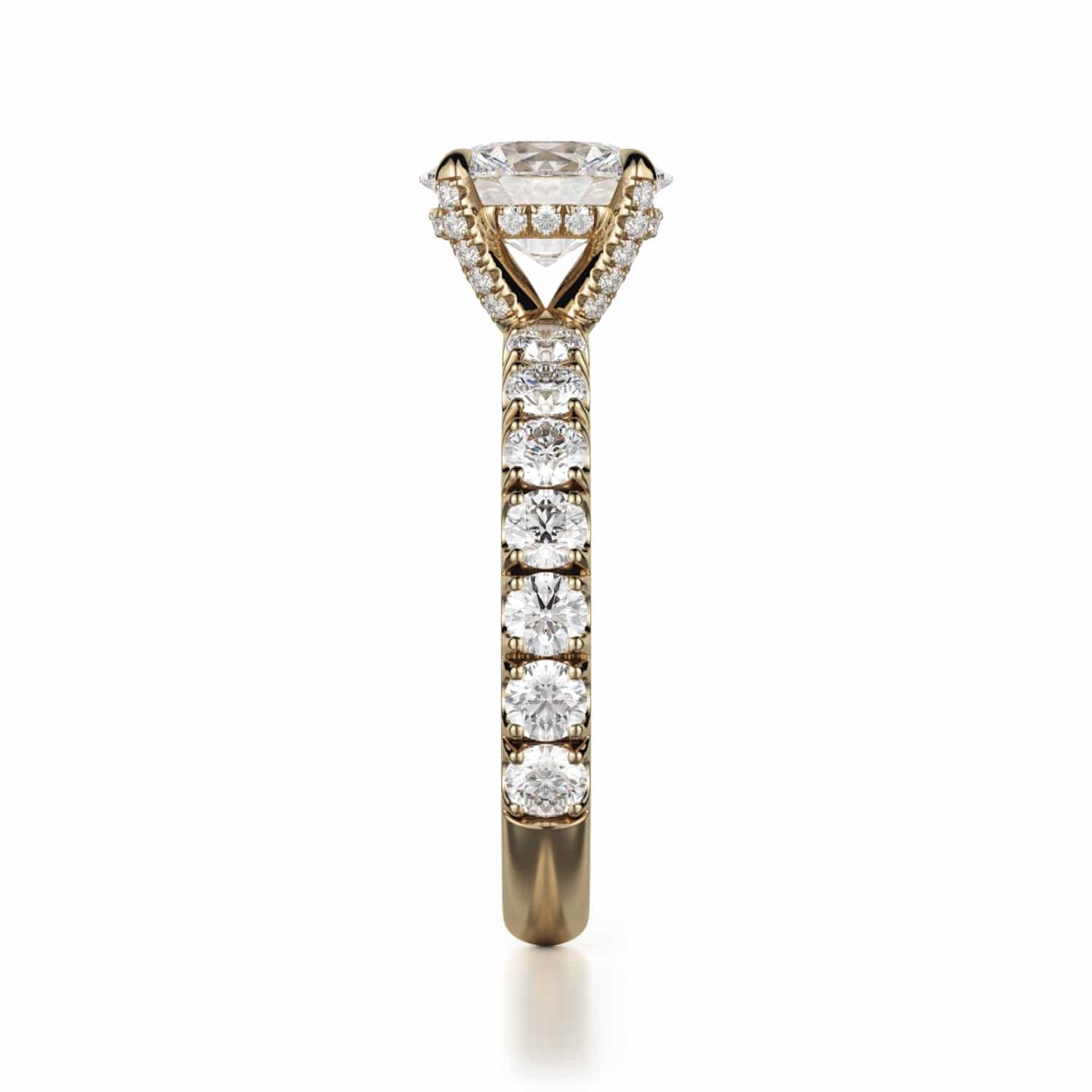 MICHAEL M Engagement Rings Crown R731-2