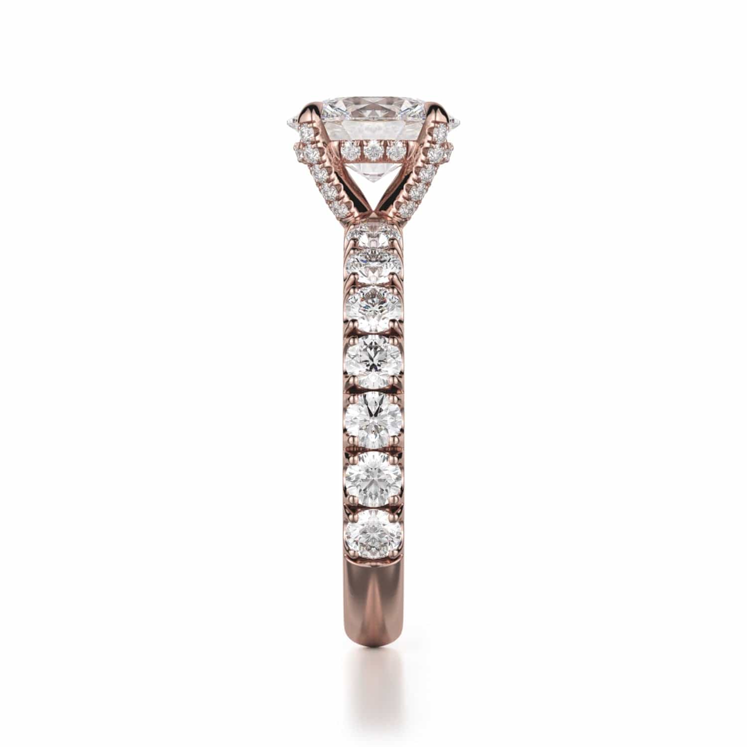 MICHAEL M Engagement Rings Crown R731-2