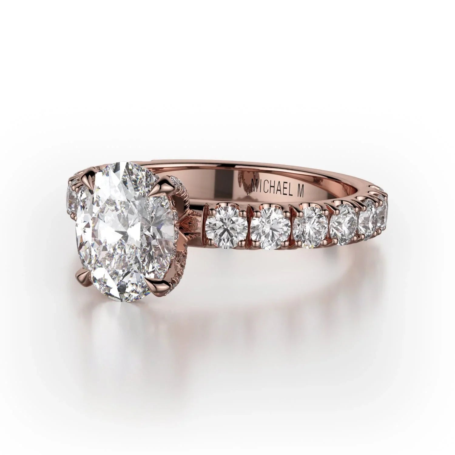 MICHAEL M Engagement Rings Crown R731-2