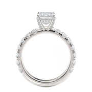 MICHAEL M Engagement Rings Crown R731-2 Emerald