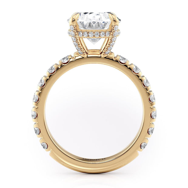 MICHAEL M Engagement Rings Crown R731L-4