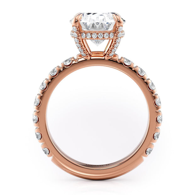 MICHAEL M Engagement Rings Crown R731L-4