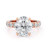 MICHAEL M Engagement Rings Crown R731L-4