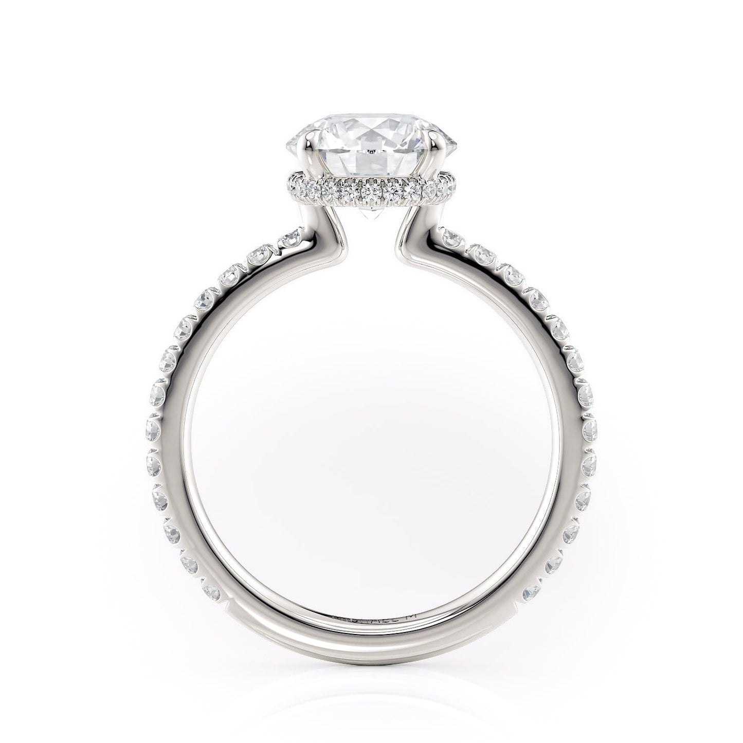 MICHAEL M Engagement Rings Crown R742-1.5