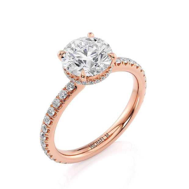 MICHAEL M Engagement Rings Crown R742-1.5