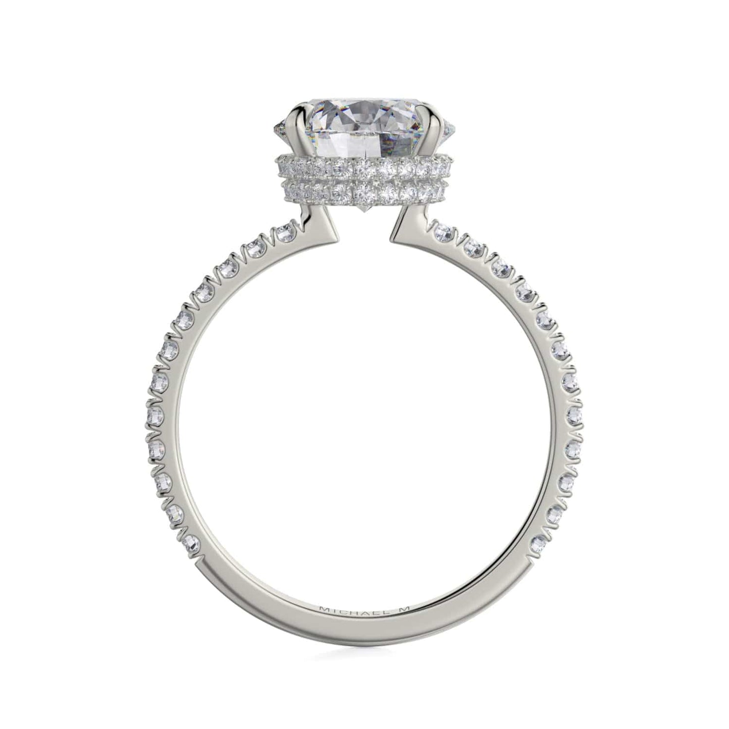 MICHAEL M Engagement Rings Crown R745-2
